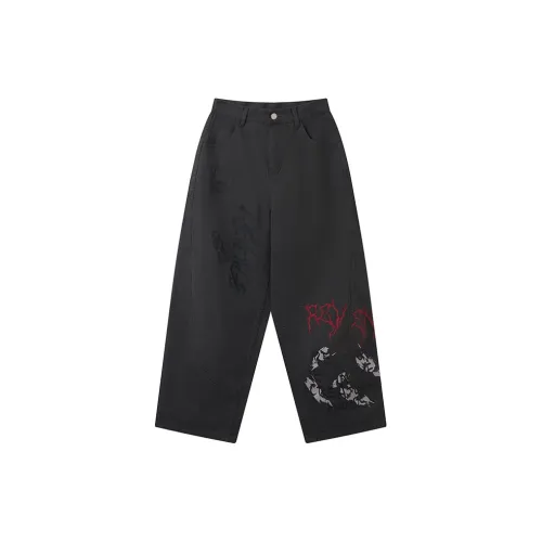 Revenge x Hirono Casual Pants Unisex Gray