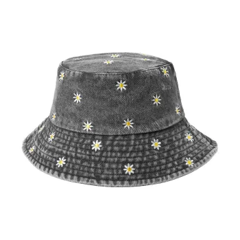 BAIJUAN Cotton Bucket Hats Unisex
