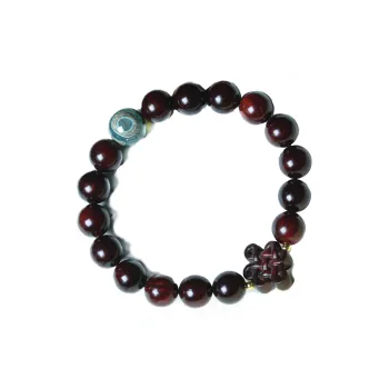 Finger Carpenter Small leaved Rosewood Wooden Bracelets Unisex