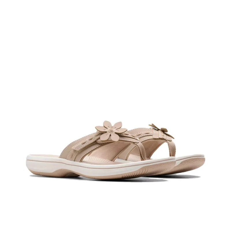 Clarks Abrasion-Resistant Flip Flops Women's Sand-2