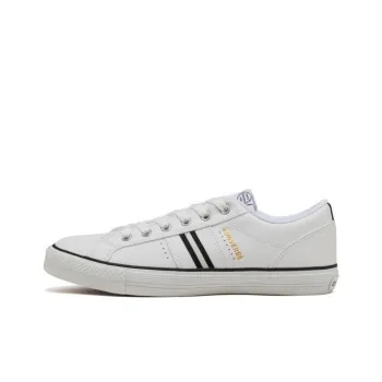 Converse Anti Slip Wear Resistant Low Top Skateboard Shoes Unisex White