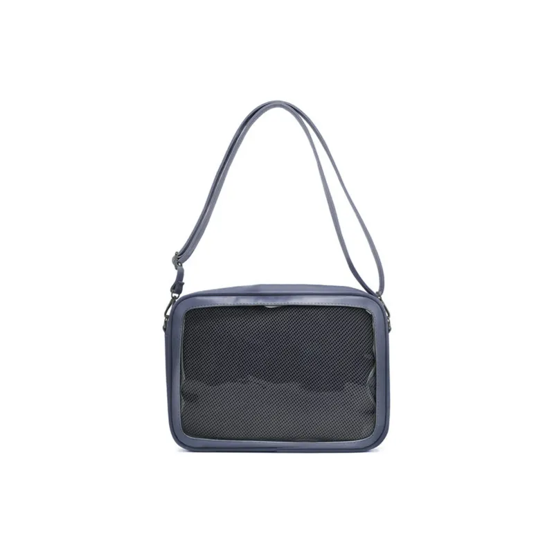 TAKI PU Crossbody Bags Shoulder Bags Medium Size Unisex Black/White/Pink/Purple/Dark Blue/Light Blue-15