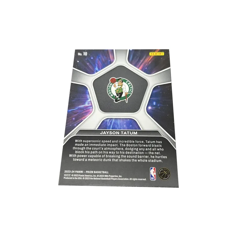 PANINI Celtics Jason Tatum Deep Space Classic Select Star Card Rare Card Sports Cards 1 Piece-1