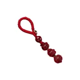 Cinnabar Chinese Zodiac Ox Keychain Charm