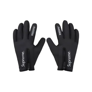 Supreme - Sports Gloves Unisex Black