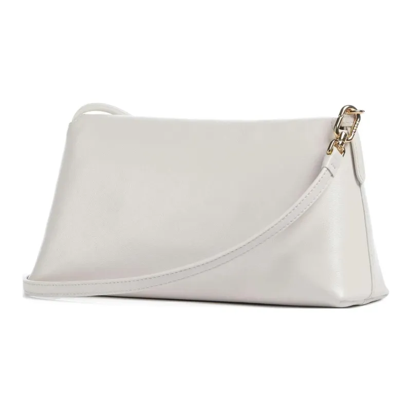 Furla Soft Lambskin Shoulder Bag, Crossbody Bag Mini Women's White-3