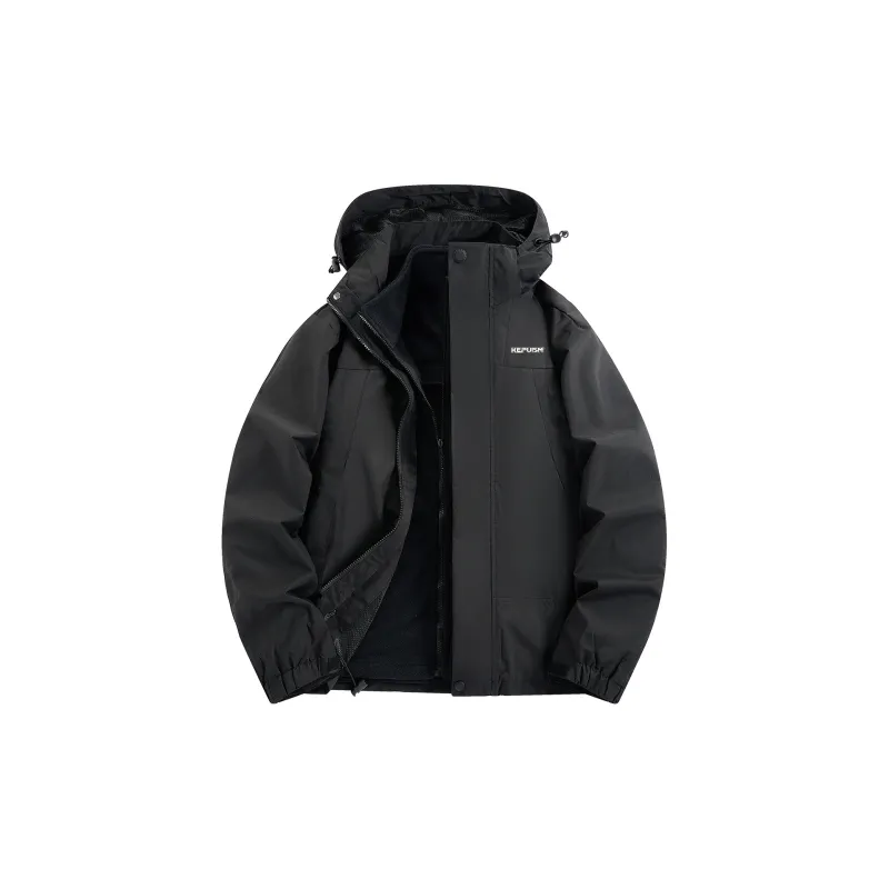 Kepu Keep Warm From The Wind Windbreaker Jacket Unisex-11
