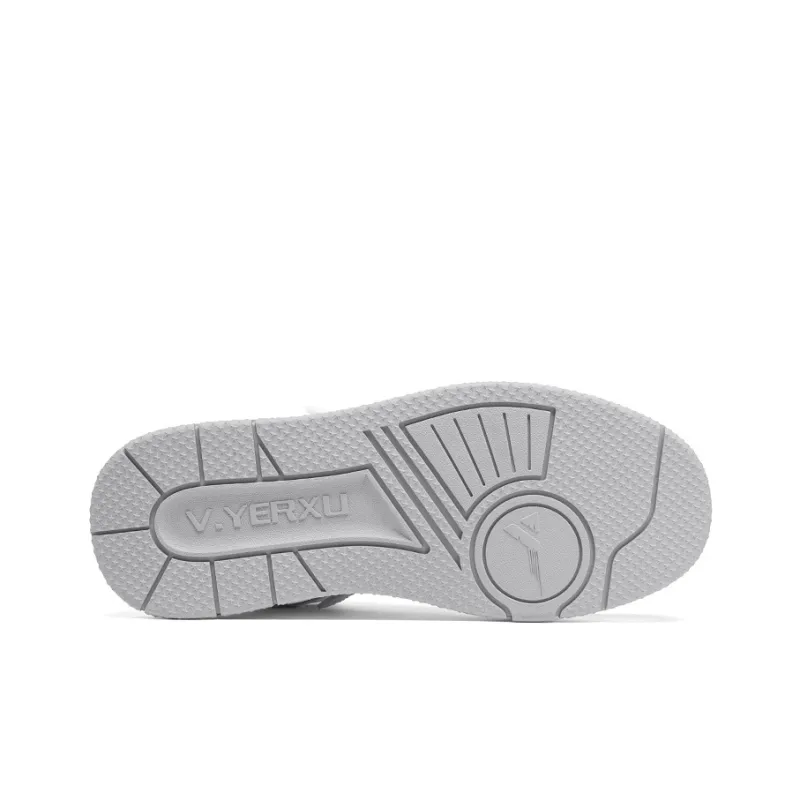 V.YERXU Coverage Slip Resistant Cushioning Abrasion Resistant Lightweight Support Mid Top Skateboard Shoes Unisex-6