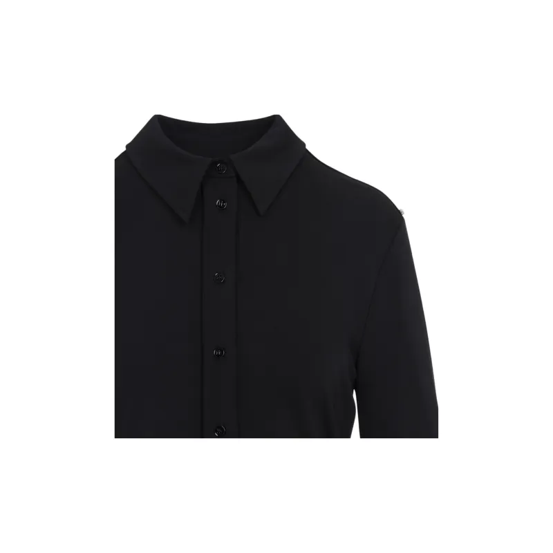 SportMax Candido Open Back Button Up Top-2