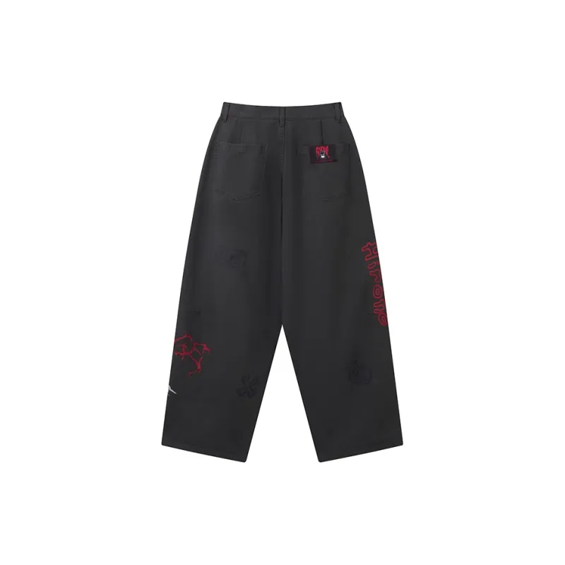 Revenge x Hirono Casual Pants Unisex Gray-1