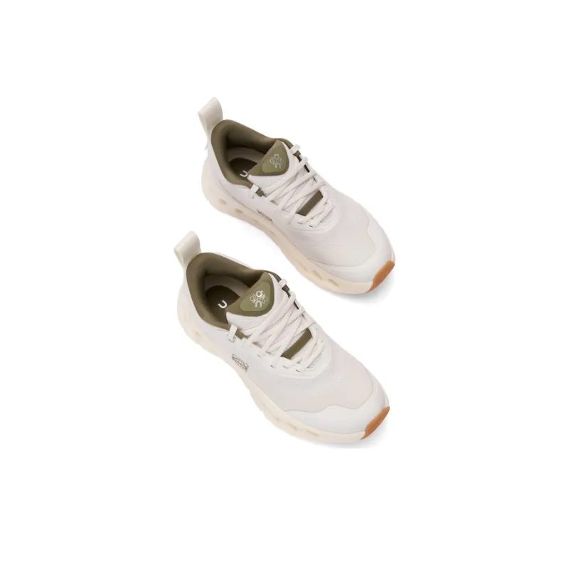On x LOEWE CLOUDTILT 2.0 Low Top Casual Shoes Women's White Green-3