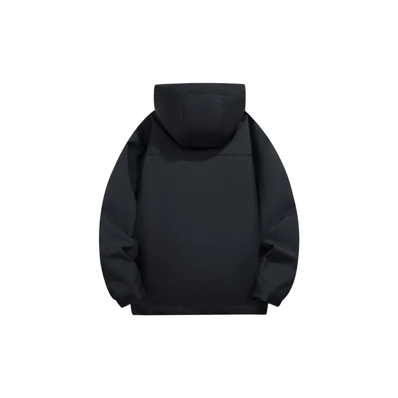 T&D JOJO Jackets Coats Unisex Black-1