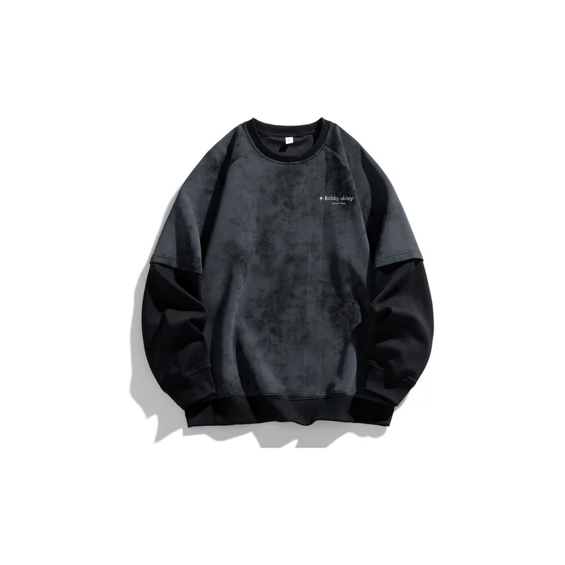 BOBBY ABLEY Sweatshirt Unisex Dusty Black-1