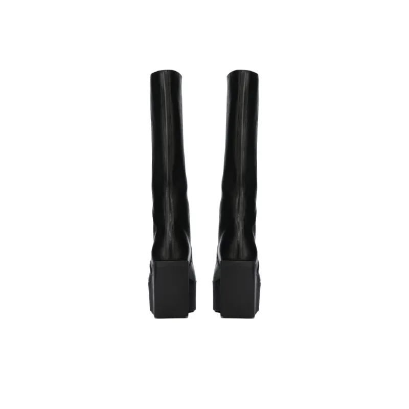 RICK OWENS/RO Knee high Boots Women's Black-3