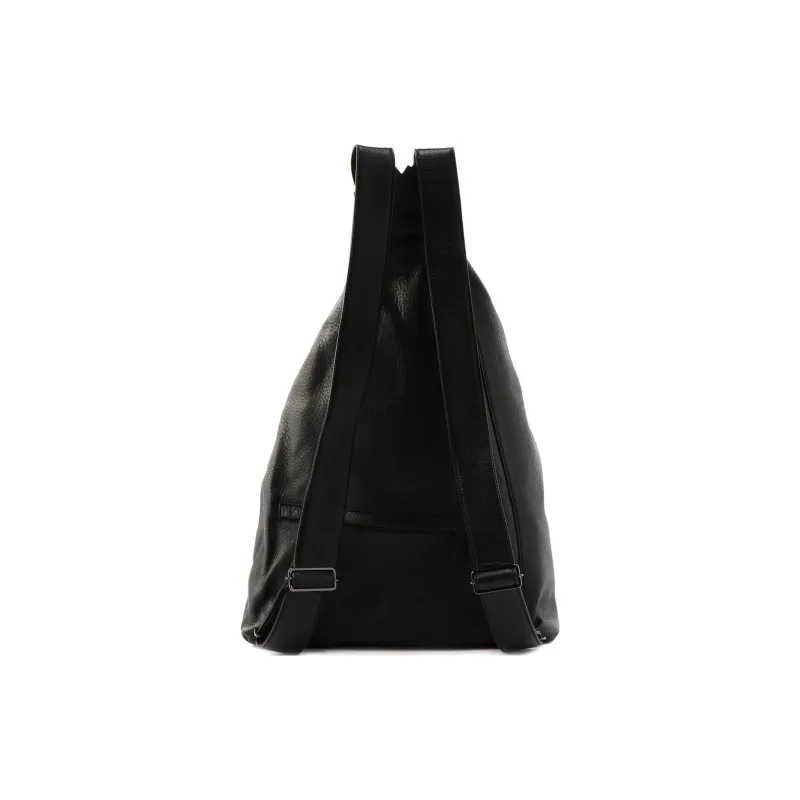Yohji Yamamoto Cow Leather Backpack Unisex Black-2