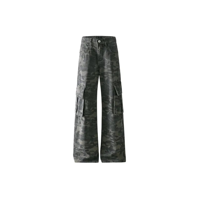 FONDLOOK Jeans Unisex Camouflage-3