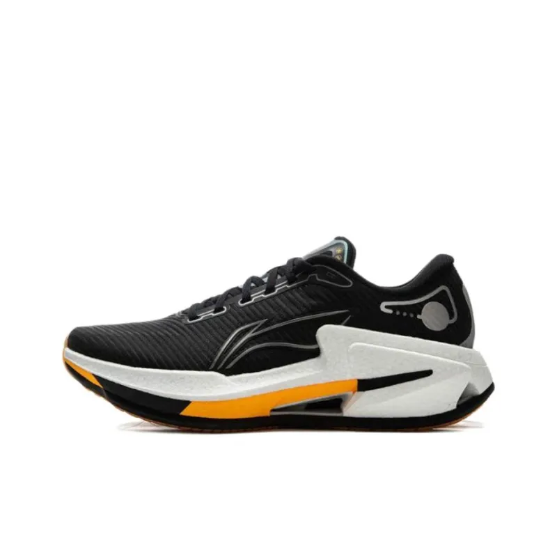 LiNing Liuliu 8 Low Top Casual Running Shoes Men's Black Gray Color-0