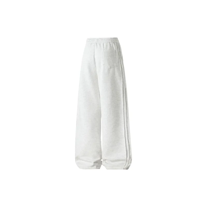 USUX Casual Pants Unisex Light Gray-5