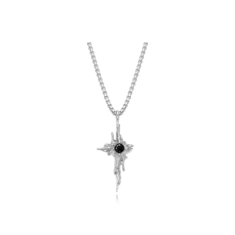 FAIRWHALE Titanium Steel Necklaces Unisex-0
