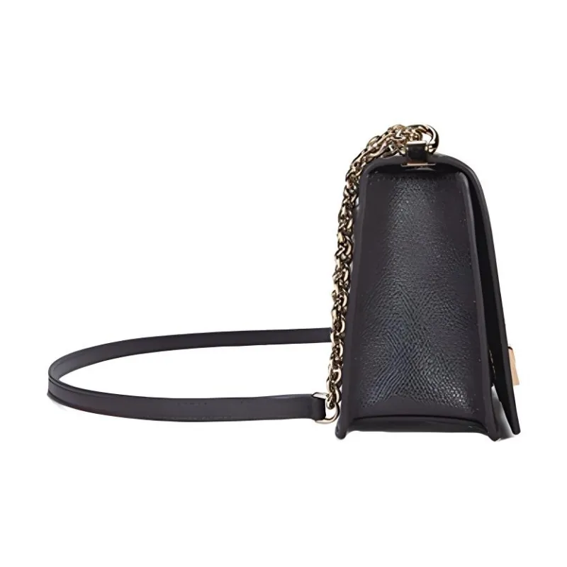 Furla Mimi Collection Cow Leather Crossbody Bag, Shoulder Bag Mini Women's Black-2