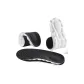 White Black[2 Pack]Breathable Odor-Resistant | Sports Shock Absorbers