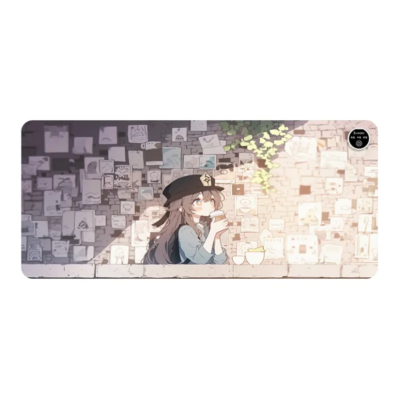 GULAN Newspaper Dimension Girlish Mouse Pad Extra Large Heating Desk SJC860 869 For Students Dormitory Office Writing-18