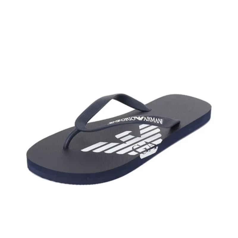 EMPORIO ARMANI EA Flip Flops Men's Blue-3