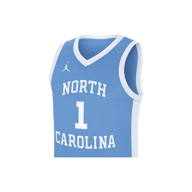Jordan North Carolina Tar Heels Replica Men's Jordan Brand College Basketball Jersey-2