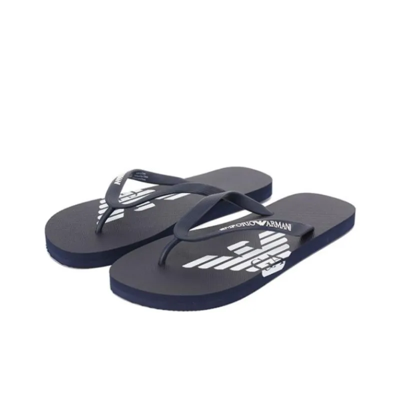 EMPORIO ARMANI EA Flip Flops Men's Blue-2