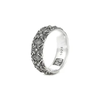 Yamagata S 990 Silver Rings Men's
