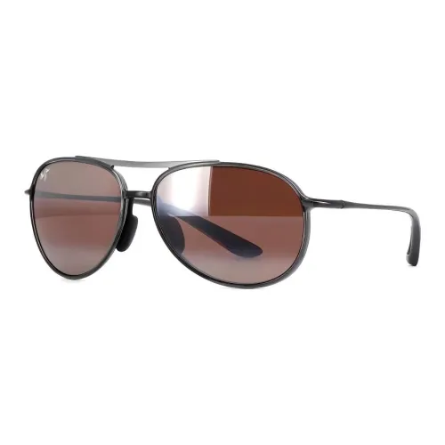 Maui Jim Aviator Sunglasses Unisex Black