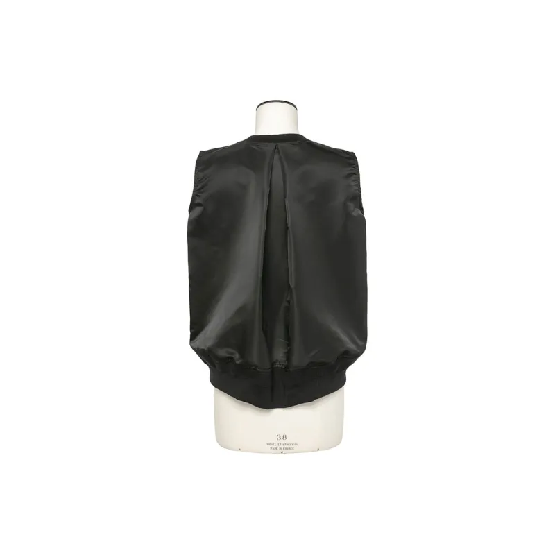Sacai Contrasting panel Vest-1