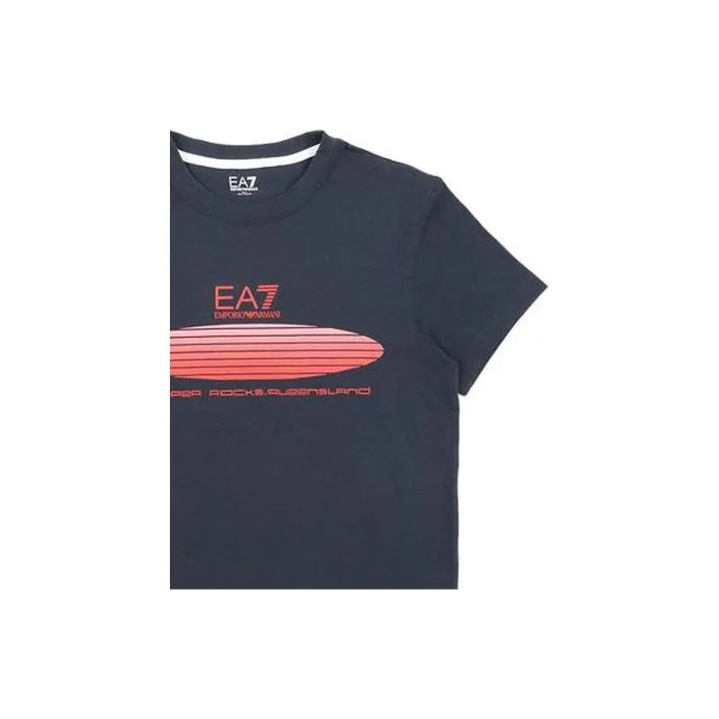 EMPORIO ARMANI EA7 T Shirt Men's Navy Blue-4