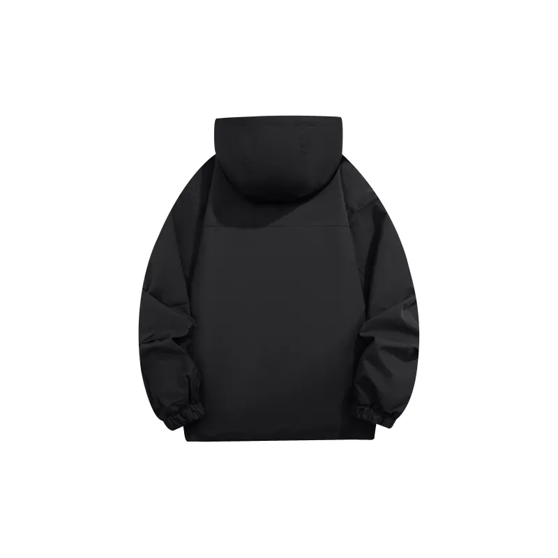 T&D JOJO Jackets Coats Unisex Black-1