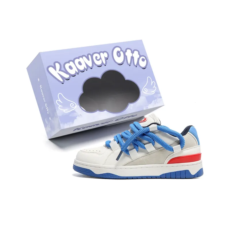 KAAVER OTTO Slip Resistant Cushioning, Abrasion Resistant, Support, Height Increasing Low Top Skateboard Shoes Men's-12