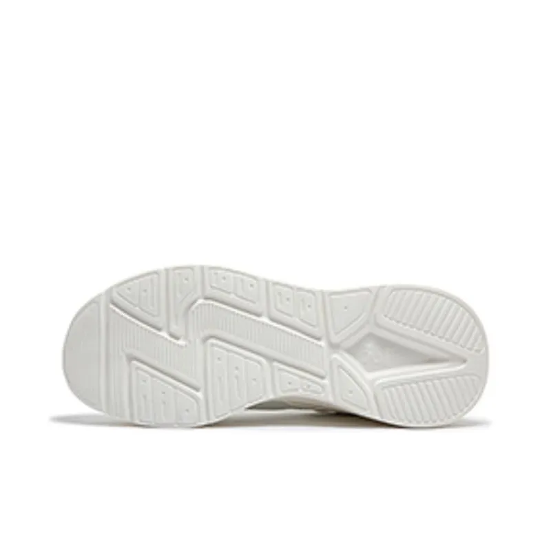 361° Life Collection Slip Resistant And Breathable Low Top Running Shoes Men's White Black-3