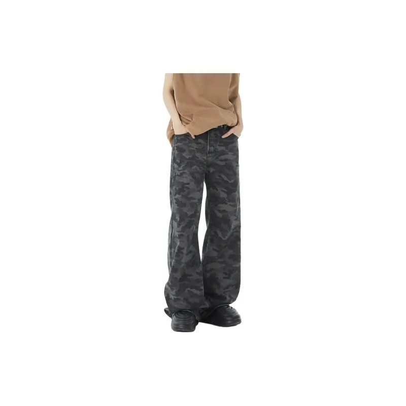 TESTUNG Jeans Unisex Camouflage-0