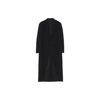 Yohji Yamamoto Coats Men's Black