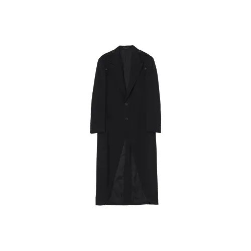 Yohji Yamamoto Coat Men's Black