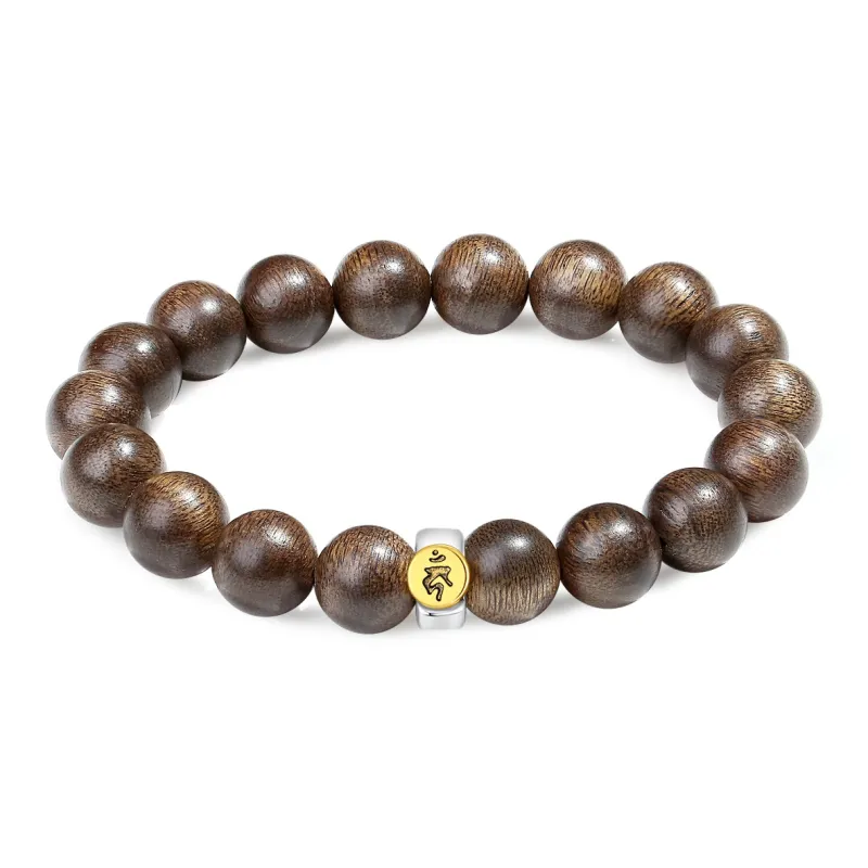 PUTUOSHANWENCHUANG Fragrance Agarwood Bracelets Unisex-19