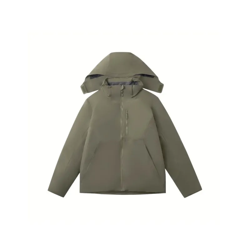 LUX ET VITA Water Resistant Windproof Breathable Wear Resistant Warm Quick Dry Windbreaker Jacket Unisex-3