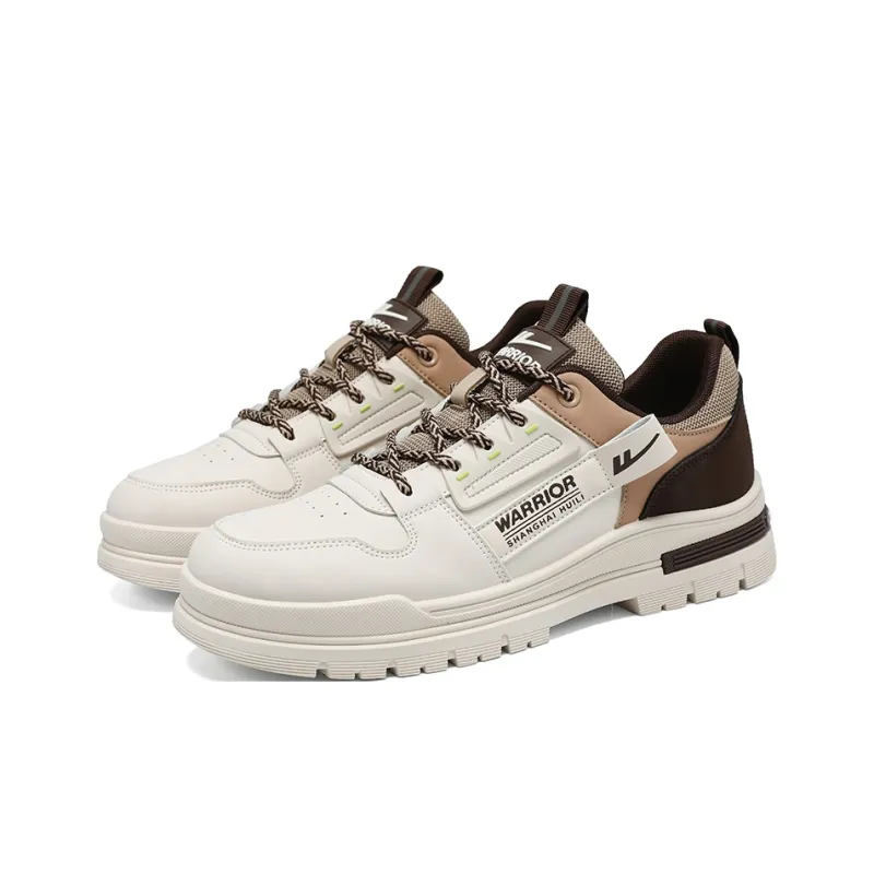 Warrior Height-Enhancing Wear-Resistant Lightweight Low-Top Casual Shoes Men's-1