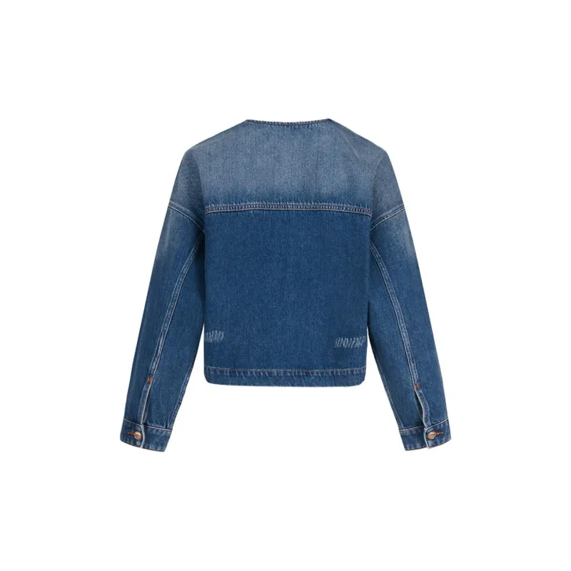 HAZZYS Denim Jacket Women's Blue-1