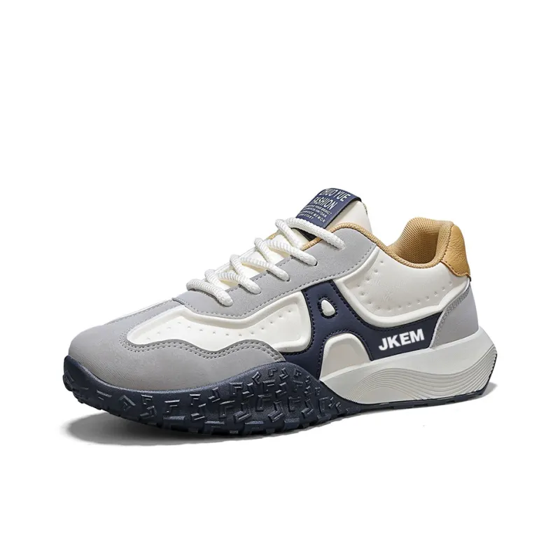 JKEM Cushioned Slip-Resistant Abrasion-Resistant Low-Top Casual Shoes Men's-11