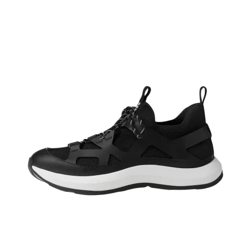 HERMES Katana Low Top Casual Shoes Men's Black