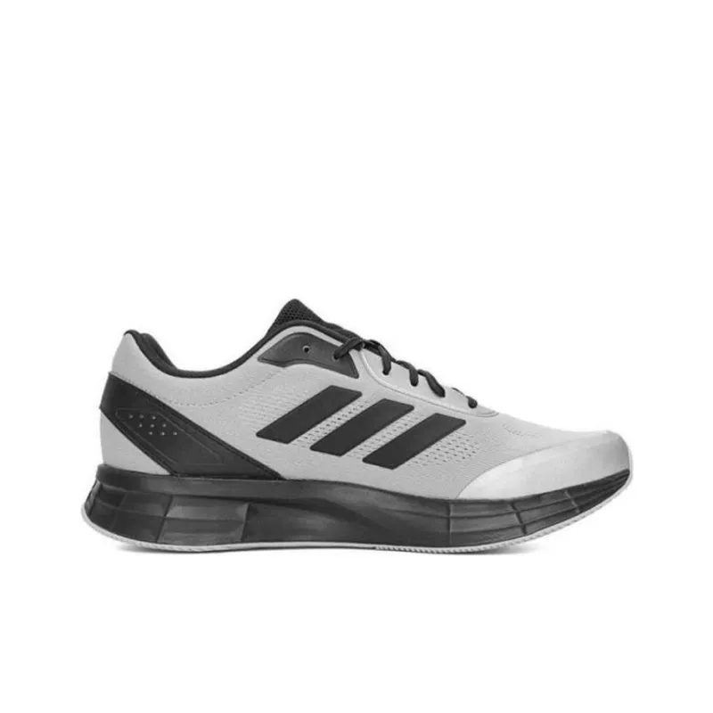 Adidas DURAMO Anti Slip Wear Resistant Low Top Casual Running Shoes Unisex Gray Black-1