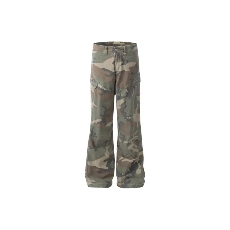 CORNILOT Casual Pants Unisex Camouflage-1
