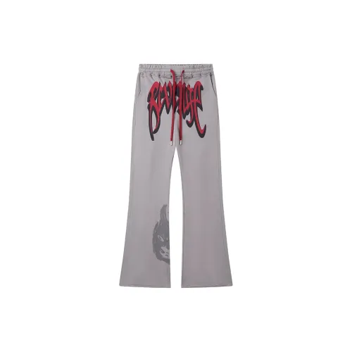 Revenge x Hirono Casual Pants Unisex Gray