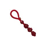 Cinnabar Chinese Zodiac Monkey Keychain Charm