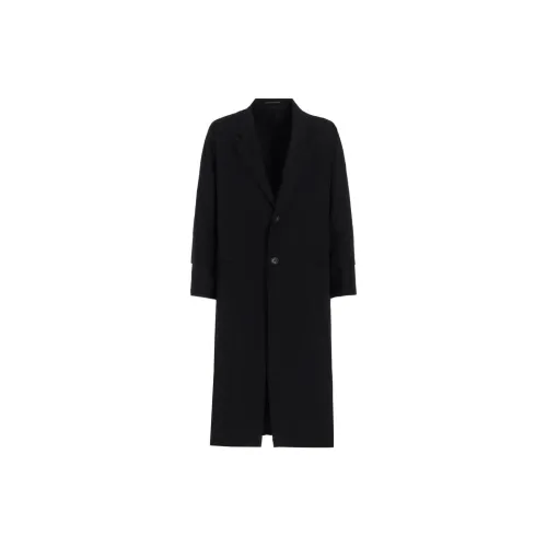 Yohji Yamamoto Coat Men's Black